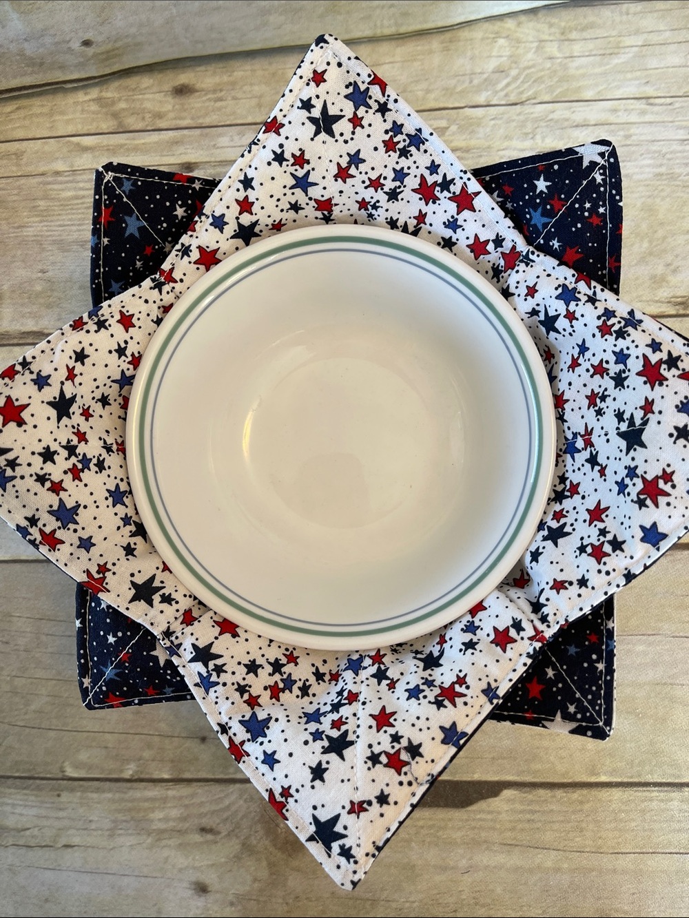 Buy 1 Get 1 Micro/Ice Cream Bowl Cozies Patriotic Buy 1G1 This Listing Only